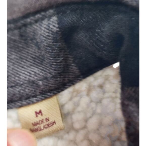 RedHead Fleece Plaid Flannel Jacket Shirt Men Medium Shacket Lumberjack Gorpcore - Picture 8 of 15